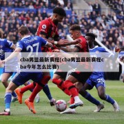 cba男篮最新赛程(cba男篮最新赛程cba今年怎么比赛)