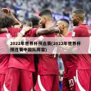 2022年世界杯预选赛(2022年世界杯预选赛中国队阵容)