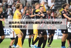 国际乒乓球比赛规则(国际乒乓球比赛规则乒乓球基础常识)