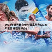 2023年世界杯在哪个国家举办(2030年世界杯在哪举办)