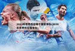 2023年世界杯在哪个国家举办(2030年世界杯在哪举办)