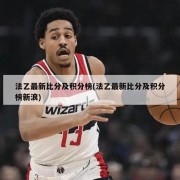 法乙最新比分及积分榜(法乙最新比分及积分榜新浪)