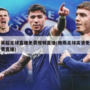 英超足球直播免费视频直播(雨燕足球高清免费直播)
