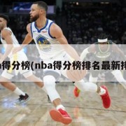 nba得分榜(nba得分榜排名最新排名)
