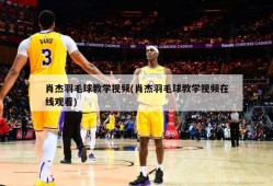 肖杰羽毛球教学视频(肖杰羽毛球教学视频在线观看)