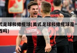 美式足球和橄榄球(美式足球和橄榄球是一个东西吗)