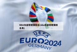 NBA东部常规赛排名(nba东部常规赛排名表)