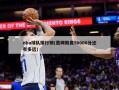 nba球队排行榜(詹姆斯离50000分还有多远)