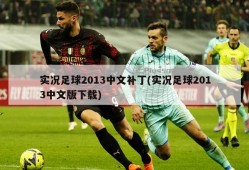 实况足球2013中文补丁(实况足球2013中文版下载)