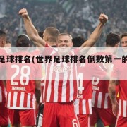 世界足球排名(世界足球排名倒数第一的国家)