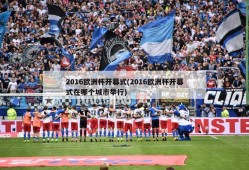 2016欧洲杯开幕式(2016欧洲杯开幕式在哪个城市举行)