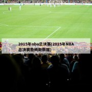 2015年nba总决赛(2015年NBA总决赛詹姆斯数据)