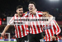 2006世界杯冠军(2006世界杯冠军是哪个国家)