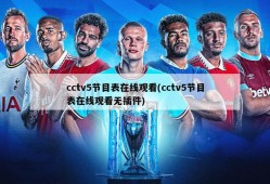 cctv5节目表在线观看(cctv5节目表在线观看无插件)