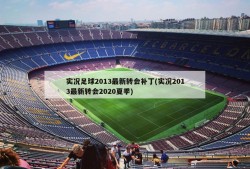 实况足球2013最新转会补丁(实况2013最新转会2020夏季)
