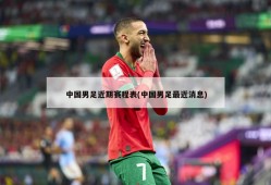 中国男足近期赛程表(中国男足最近消息)
