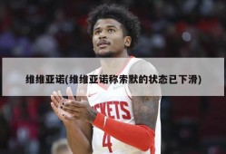 维维亚诺(维维亚诺称索默的状态已下滑)
