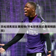 羽毛球男双比赛视频(羽毛球男双比赛视频回放)