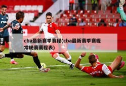 cba最新赛季赛程(cba最新赛季赛程 常规赛赛程表)