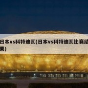 日本vs科特迪瓦(日本vs科特迪瓦比赛结果)