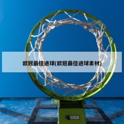 欧冠最佳进球(欧冠最佳进球素材)