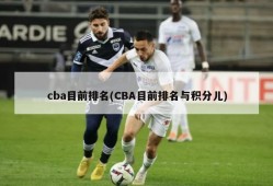 cba目前排名(CBA目前排名与积分儿)