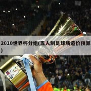 2010世界杯分组(五人制足球场造价预算)