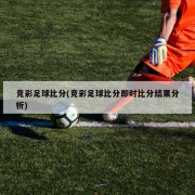 竞彩足球比分(竞彩足球比分即时比分结果分析)