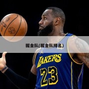 掘金队(掘金队排名)