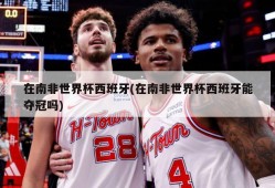 在南非世界杯西班牙(在南非世界杯西班牙能夺冠吗)