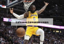 巴西甲级联赛(巴西甲级联赛积分榜最新)