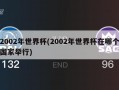2002年世界杯(2002年世界杯在哪个国家举行)
