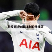 纯粹足球论坛(足球论坛社区)