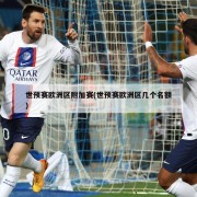 世预赛欧洲区附加赛(世预赛欧洲区几个名额)
