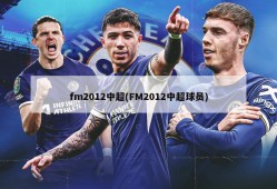 fm2012中超(FM2012中超球员)