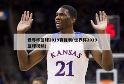 世界杯篮球2019赛程表(世界杯2019篮球视频)