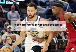 世界杯赛程积分榜(世界杯赛程表比赛日程表)