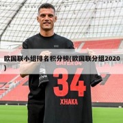 欧国联小组排名积分榜(欧国联分组2020)