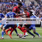 nba湖人赛程表(nba湖人赛程表独家爆料)