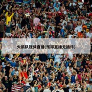 火箭队视频直播(乐球直播无插件)