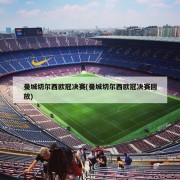 曼城切尔西欧冠决赛(曼城切尔西欧冠决赛回放)