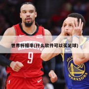 世界杯赔率(什么软件可以买足球)