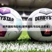郑开国际马拉松(郑开国际马拉松志愿者)