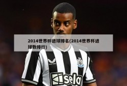 2014世界杯进球排名(2014世界杯进球数排行)
