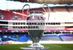 迈克尔卡特-威廉姆斯(迈克尔卡特威廉姆斯为什么能成为最佳新秀)