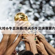 热火对小牛总决赛(热火小牛总决赛第六场)