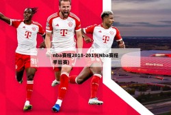 nba赛程2018-2019(Nba赛程季后赛)