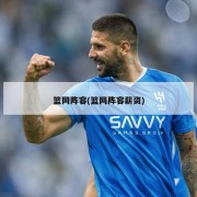 篮网阵容(篮网阵容薪资)