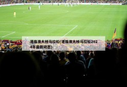港珠澳大桥马拉松(港珠澳大桥马拉松2024年最新动态)
