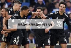 孙悦在nba(孙悦在nba打了几年)